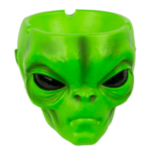 Cenicero exclusivo de resina modelo "Cabeza Alien"